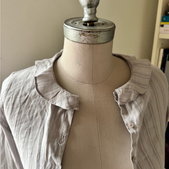 Girls linen shirt - Picture 7 of 8